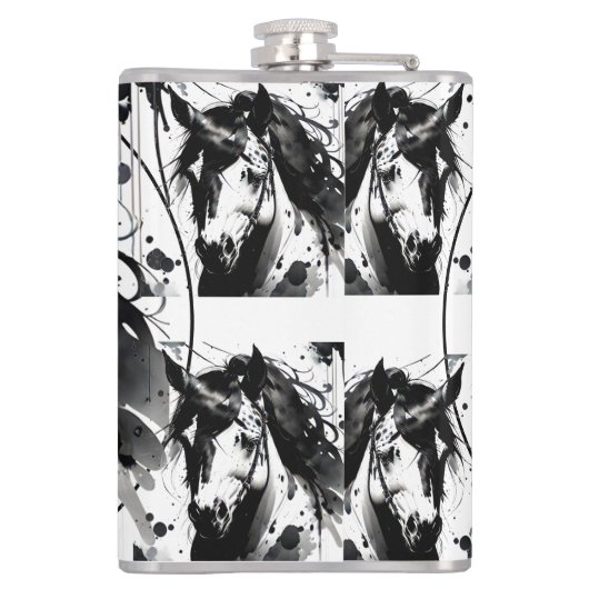 Gedistilleerde Pony 2 Heupfles (Achterkant)