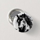 Gedistilleerde Pony 2 Ronde Button 3,2 Cm (Voorkant /achterkant)