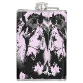 Gedistilleerde Pony 7 Heupfles (Achterkant)