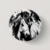 Gedistilleerde Pony 7 Ronde Button 3,2 Cm (Voorkant)