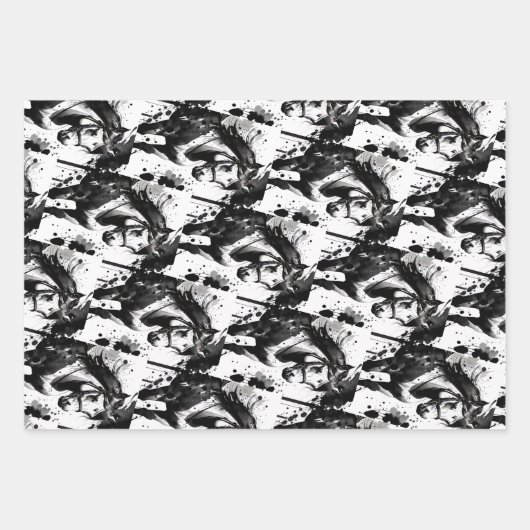 Gedistilleerde Pony 9 Inpakpapier Vel (Voorkant)