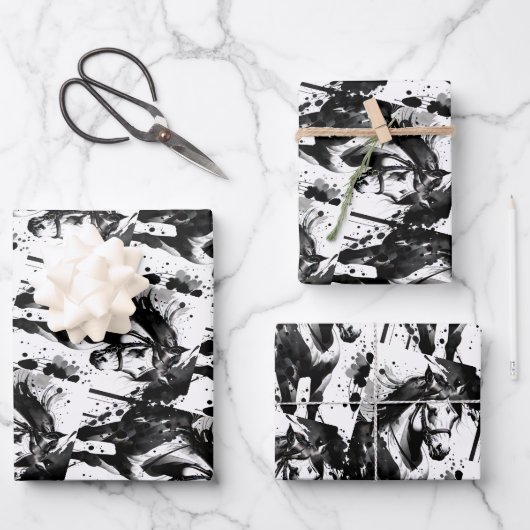 Gedistilleerde Pony 9 Inpakpapier Vel (Voorkant)