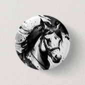 Gedistilleerde Pony 9 Ronde Button 3,2 Cm (Voorkant)