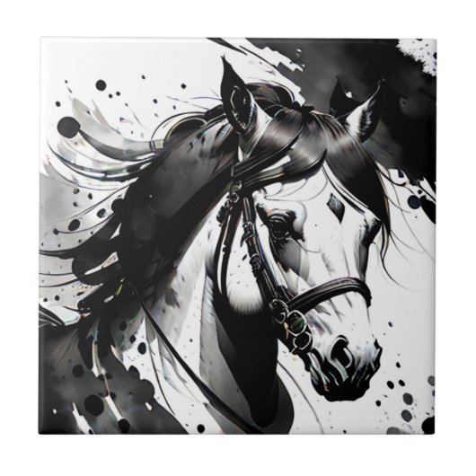 Gedistilleerde Pony 9 Tegeltje (Voorkant)