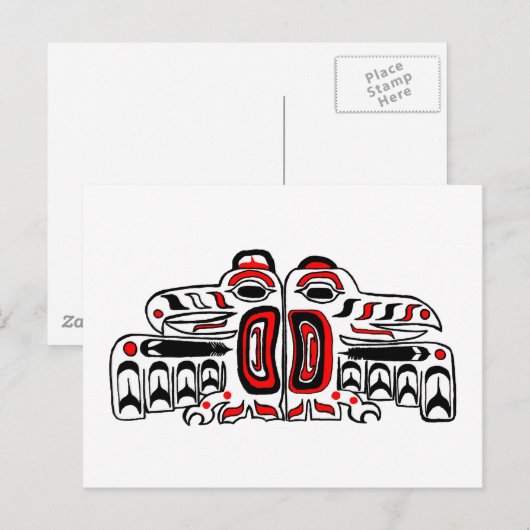 Gedistilleerde vogels briefkaart (Voorkant / Achterkant)