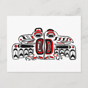 Gedistilleerde vogels briefkaart