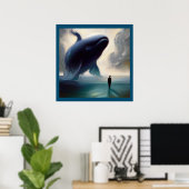 Gedistilleerde walvis 2 poster (Thuiskantoor)
