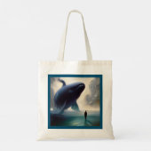 Gedistilleerde walvis 2 tote bag (Achterkant)