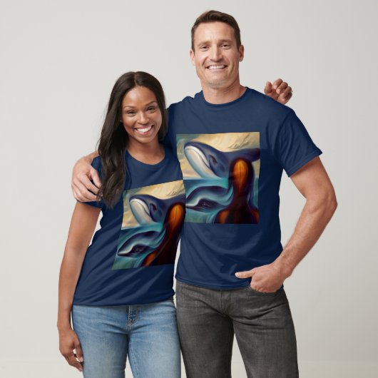 gedistilleerde walvis 3 t-shirt (Unisex)