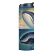 gedistilleerde walvis 3 thermosbeker (Gedraaid links)