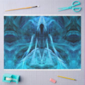 Gedistilleerde weergave 29 Blauw weefselpapier Tissuepapier (Craft)