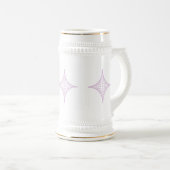 Gedistilte (paars) bierpul (Voorkant rechts)