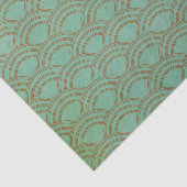 Gedistingeerd Geometrisch Retro Tissuepapier (Detail)