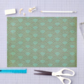 Gedistingeerd Geometrisch Retro Tissuepapier (Craft)