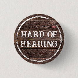 Gedistingeerd Rustiek Bruin Hout Slechthorend Ronde Button 3,2 Cm