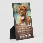 Gedistingeerd Rustieke Houten Herinneringsdoosje v Fotoplaat (Zijkant)