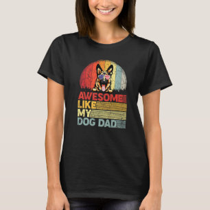 Gedistingeerdde Duitse Herdershond Geweldig Zoals T-shirt