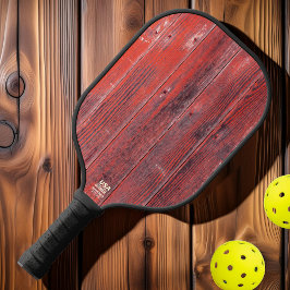 Gedistingeerde schuurplanken pickleball paddle