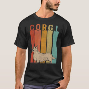 Gedistresseerde Corgi Hond Mannen Vrouwen Kind Cor T-shirt