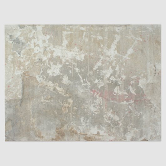 Gedistresseerde Grunge Gekraste Muur Textuur Doe-H Tissuepapier (Voorkant)