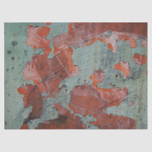 Gedistresseerde Grunge verf Abstracte Textuur DIY  Tissuepapier (Voorkant)