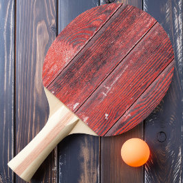 Gedistresseerde schuurplanken tafeltennisbatje