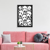 Gedmartelde Souls Horror Artwork Canvas Afdruk (Insitu (Woonkamer))