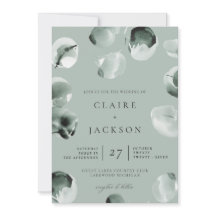 Gedmuleerde groene Eucalyptus Modern Wedding