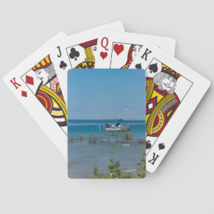Gedockt bij makreel pokerkaarten