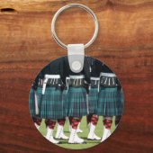 Gedode Mannen in Edinburgh, Schotland Sleutelhanger (Voorkant)