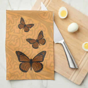 Gedoelde monarch handdoek