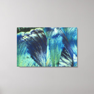 gedoemd canvas afdruk