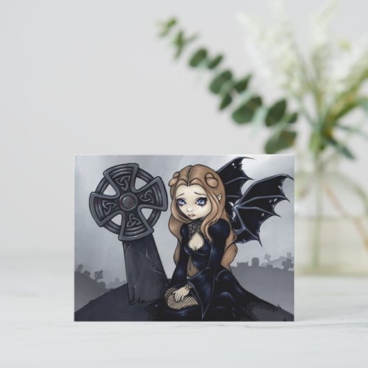 "Gedoemd van het Briefkaart van het Begin" (Staand voorkant)