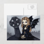 "Gedoemd van het Briefkaart van het Begin" (Voorkant / Achterkant)