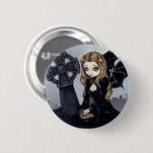 "Gedoemd vanaf het begin"-Button Ronde Button 5,7 Cm (Voorkant /achterkant)