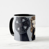 "Gedoemd vanaf het begin" Mok (Voorkant links)