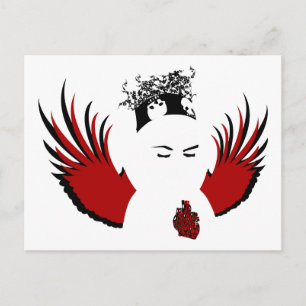 gedoemde devotie : verloren engel briefkaart