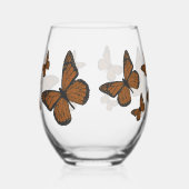 gedoemde monarch wijnglas zonder voet (Rechts)