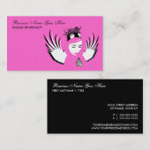 gedoemde toewijding : verloren engel visitekaartje (Voorkant / Achterkant)