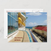 Gedokt bij Falmouth Custom Briefkaart (Voorkant / Achterkant)