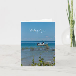 Gedokt op Mackinac denken aan je Kaart
