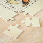  gedomesticeerde dieren door Adolphe Millot Legpuzzel (Zijkant)