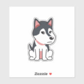 Gedomesticeerde Hond Dier Sticker (Vel)