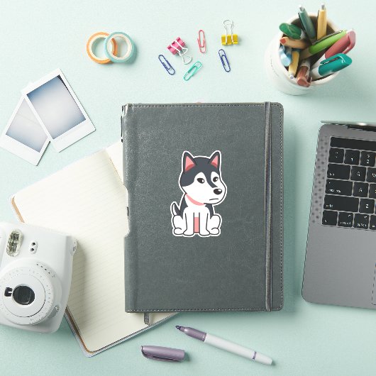 Gedomesticeerde Hond Dier Sticker (iPad Cover)