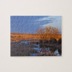 Gedompeld in het licht van de zonsondergang de Cal Legpuzzel