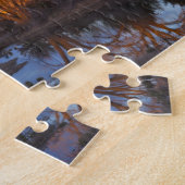 Gedompeld in het licht van de zonsondergang de Cal Legpuzzel (Zijkant)