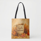 Gedompeld in Seizoen Tote Bag (Voorkant)