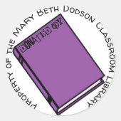 gedoneerd door ronde sticker (Voorkant)