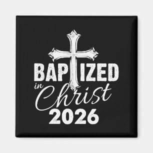 Gedood in Christus 2026 - Christelijk Kruis Salvat Magneet