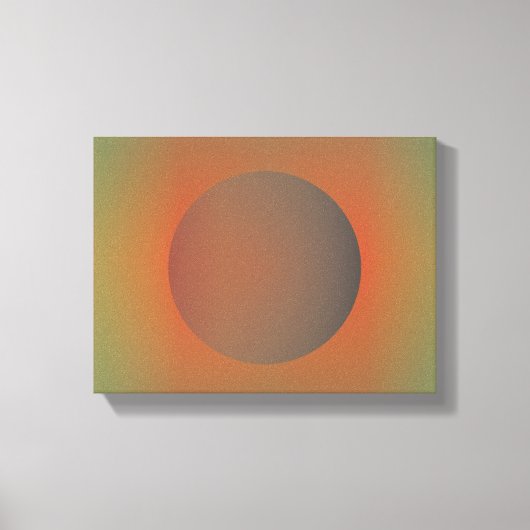 gedoofd canvas afdruk (Voorkant)